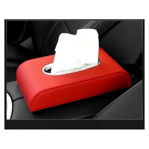 Luxury Tissue Box - Red