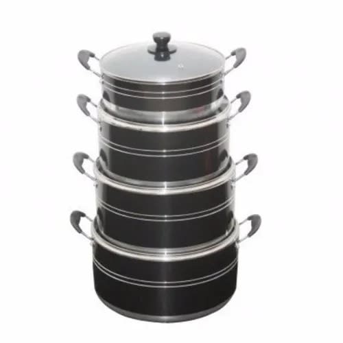 Kinelco - Non-stick Pot Set -  8 Pieces