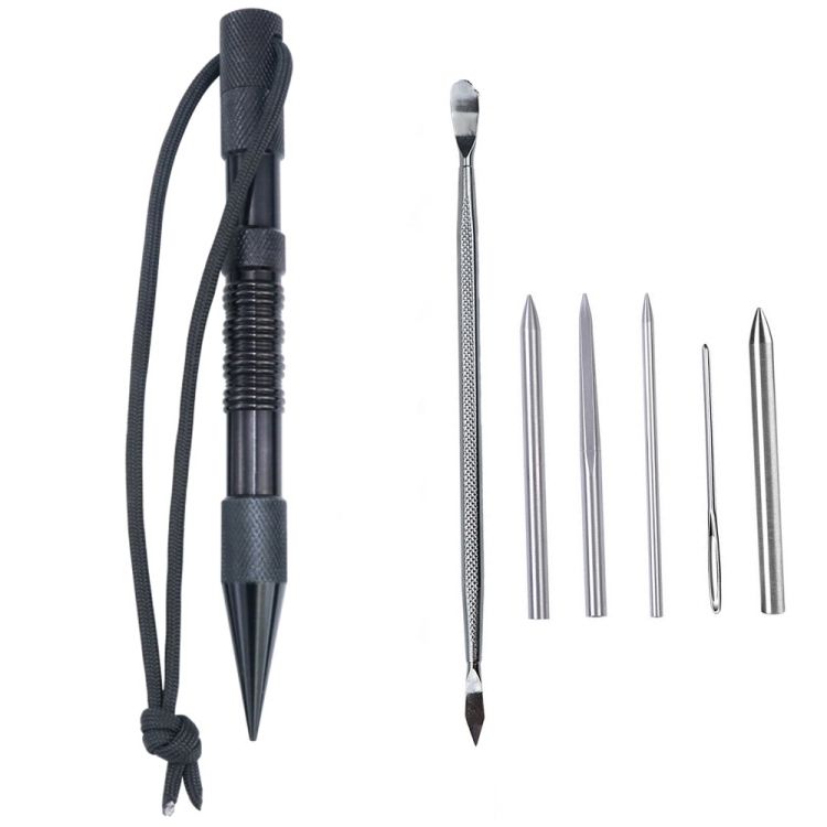 Bracelet Weaving Tool, Specification:  7 PCS / Set Black