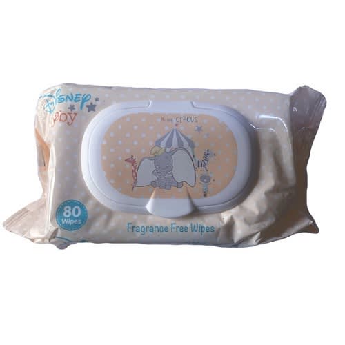 Baby Fragrance Free Wipes - 80 Pack