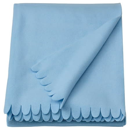 Polarvide Throw/blanket 130&times;170 Cm - Light Blue