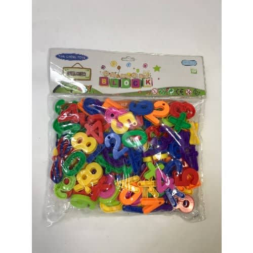 Kids Intelligence Numbers And Signs Building Blocks