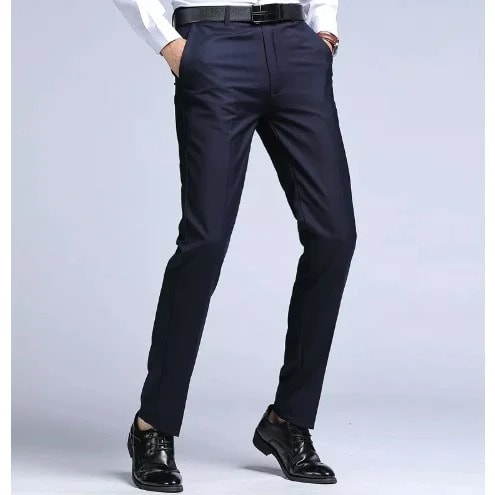 Smart Trousers For Men - Blue