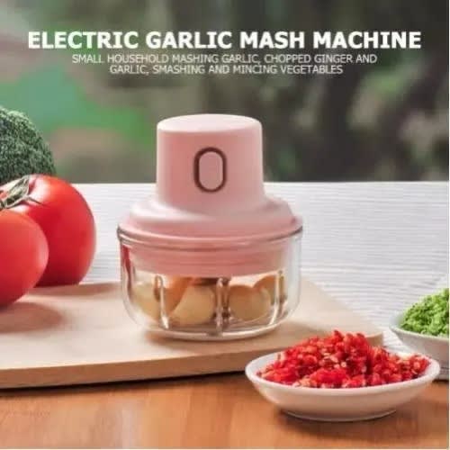 Wireless Electric Garlic Machine - Meat Cutter - 100ml - 45W
