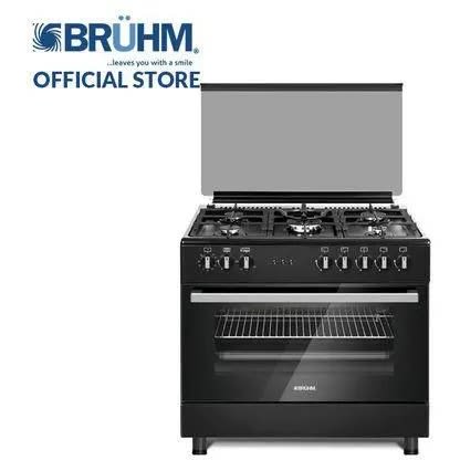 4 Gas Burners + 2 Electric Cooker - 90 X60