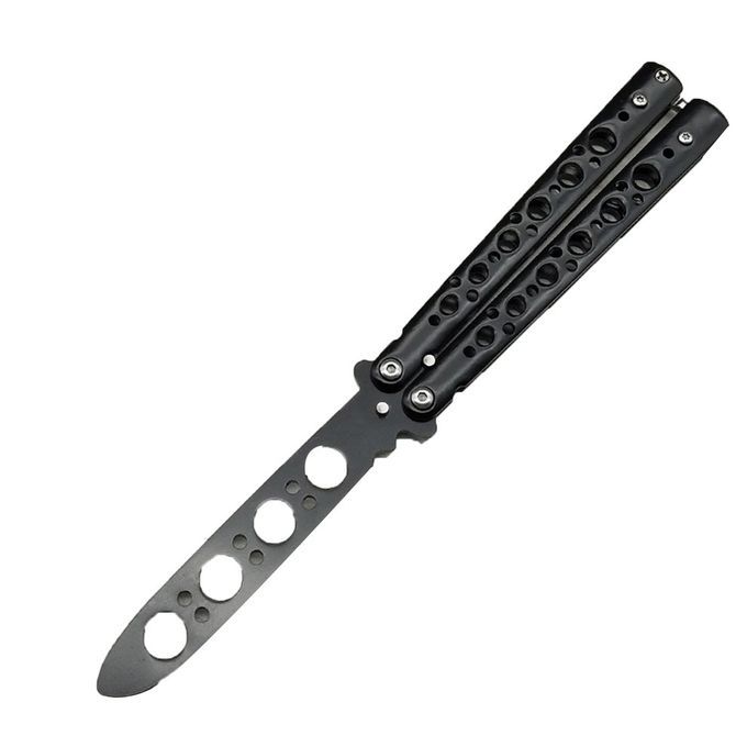 New Stainless Steel    Erfly Training    Erfly   Game   Dull Tool No Edge Folding Outdoor Tool-Black