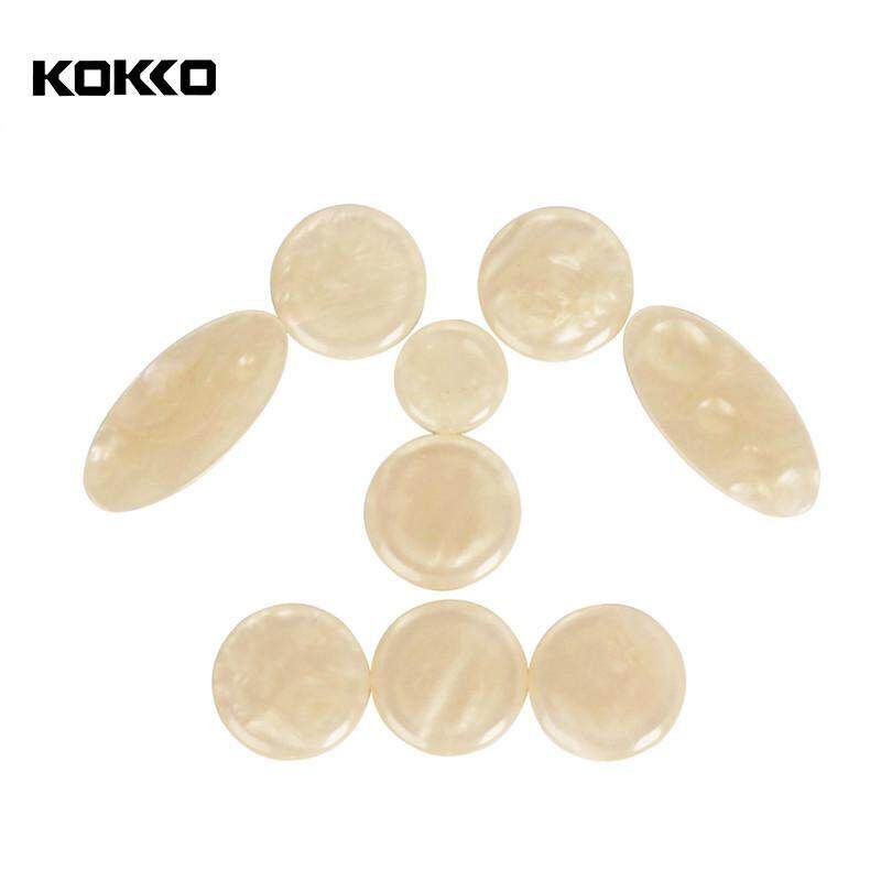 SLADE 9 Pack White Shell Saxophone White Shell Buttons Applicable Mid-Middle Tone Pedestal Saxophone