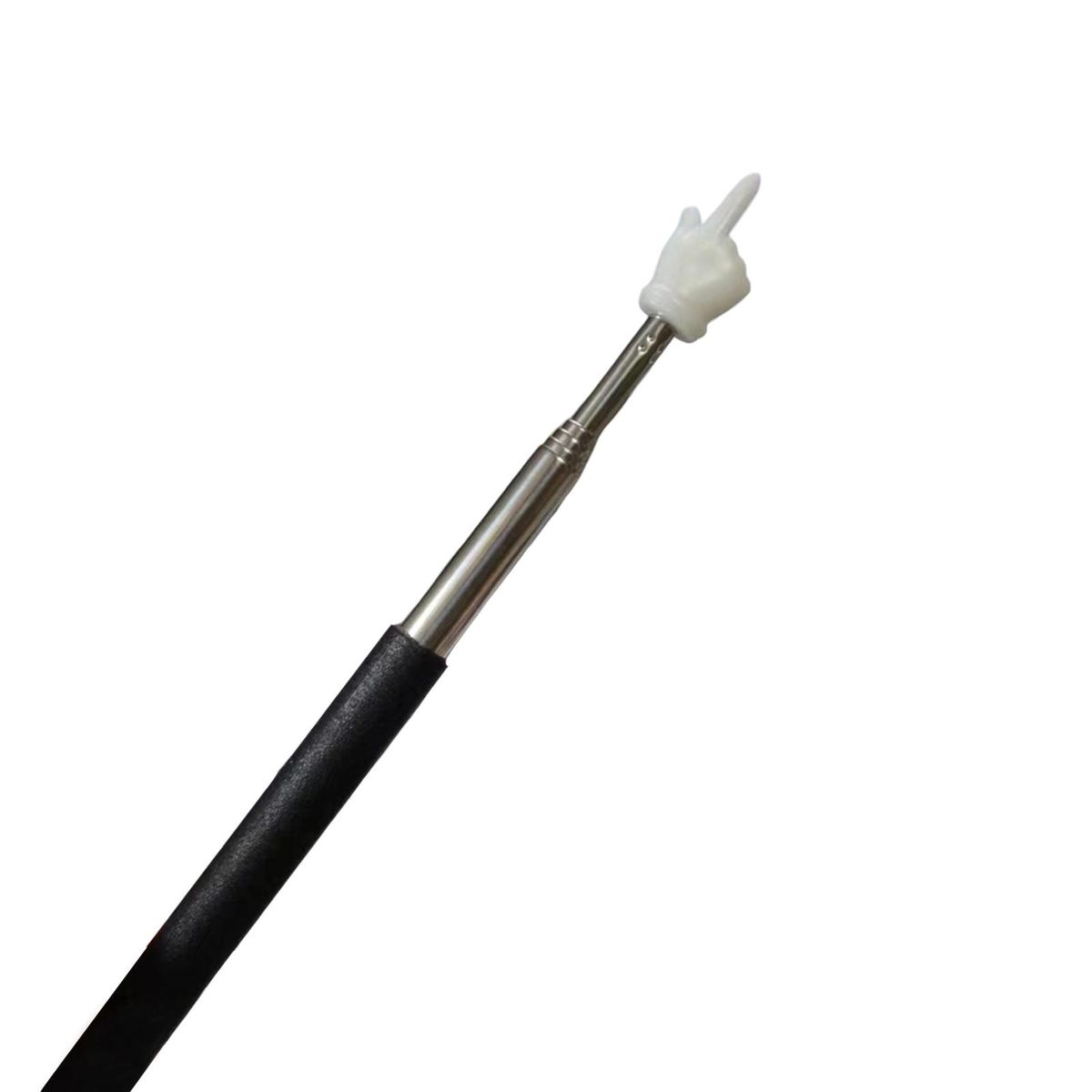 High-quality Metal Pointer Telescopic Handheld Presenter for Classroom Black