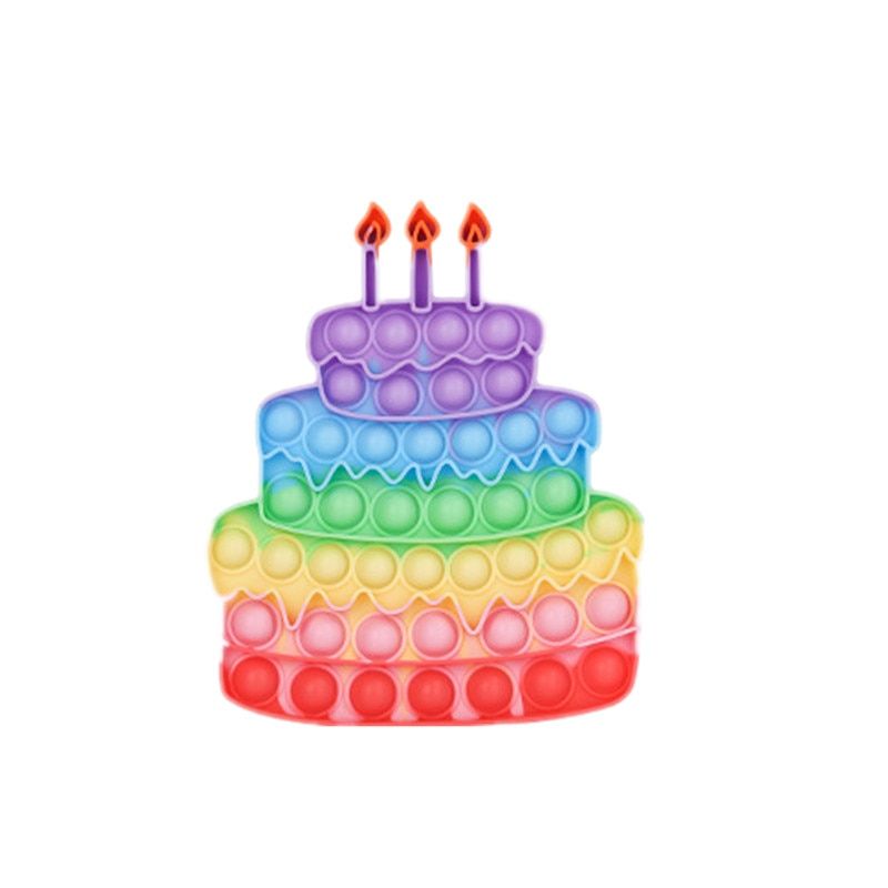 Pop It Push Bubble Fidget Toys Adult Stress Relief Squeeze Toy Antistress Popit Soft Kids Toys Gifts Dangao Tangguo