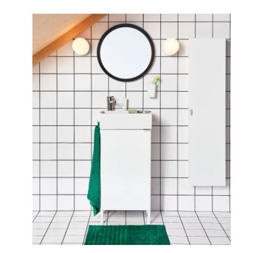 Vinnfar Bath Mat, Dark Green 40 X 60 Cm