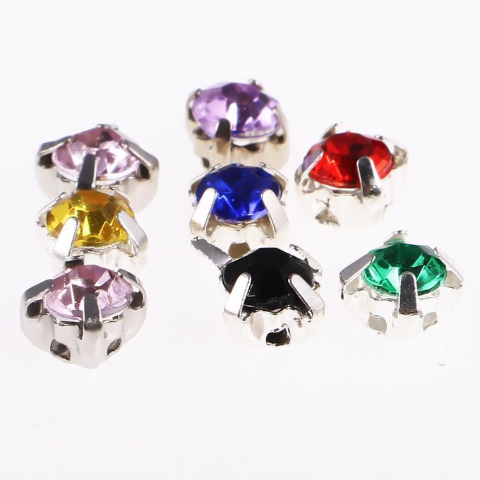 300 Pieces SEWING ON DIAMANTCE Clothes/Shose/Bag Sewing Decor