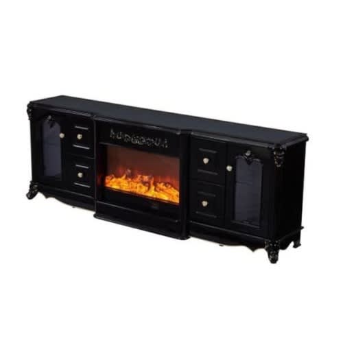 Executive Tv Stand With Fire Place