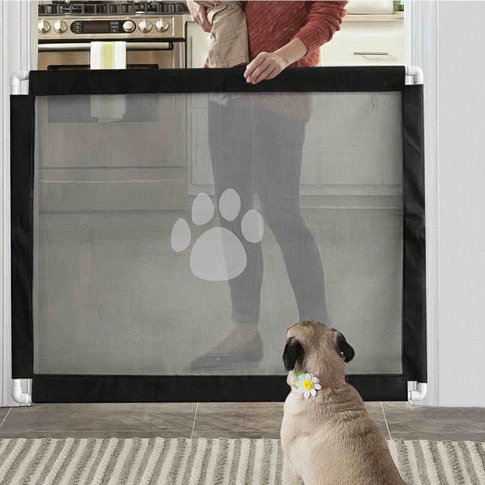 Magic Gate Pet Safety Gate Folding Portable Guard Net Fence