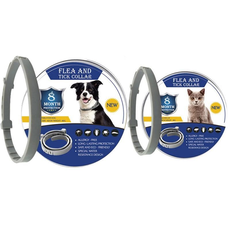 New 8 Month Flea & Tick Prevention Collar for Cats Dog Mosquitoes Repellent Coll
