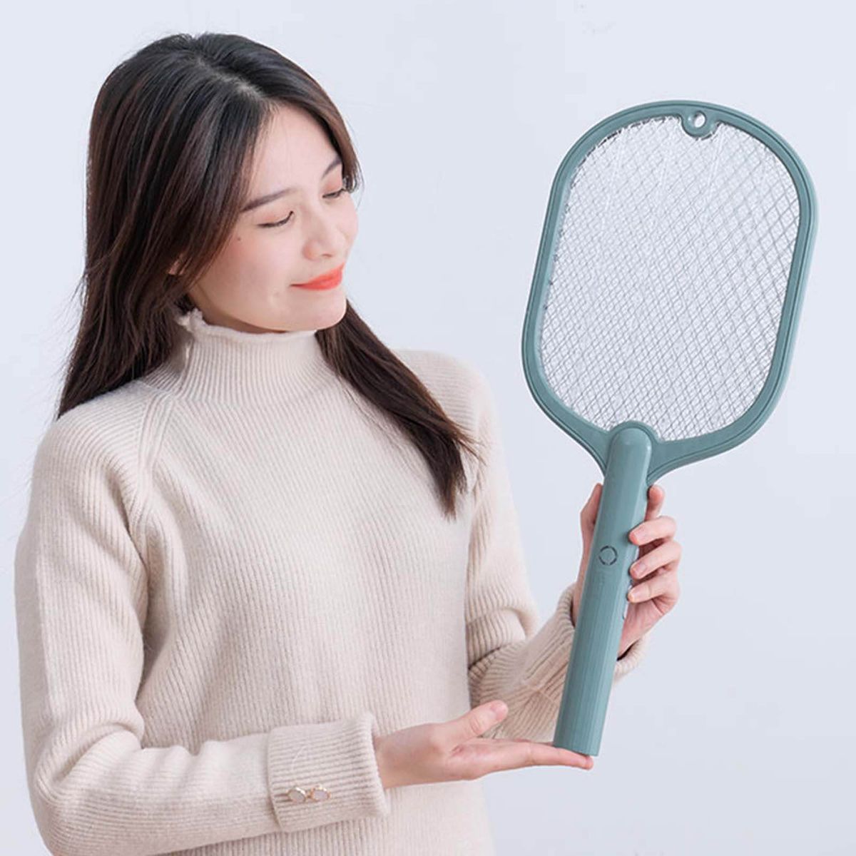 2 In 1  Swatter 3000V  LED Wasp Fly