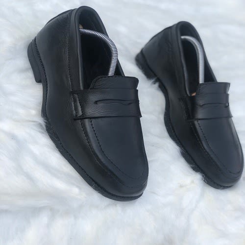 Leather Shoe- Black
