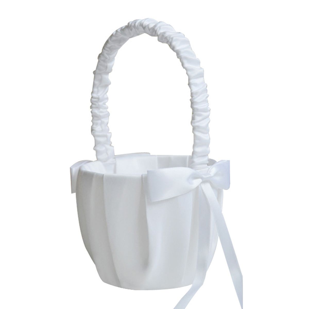 Wedding Basket Flower Girls Portable Petals Wedding Basket B