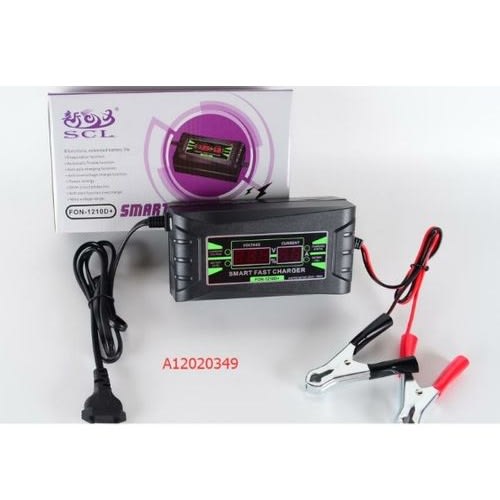 12v 10a Full Automatic Car Battery  Smart Fast Charge