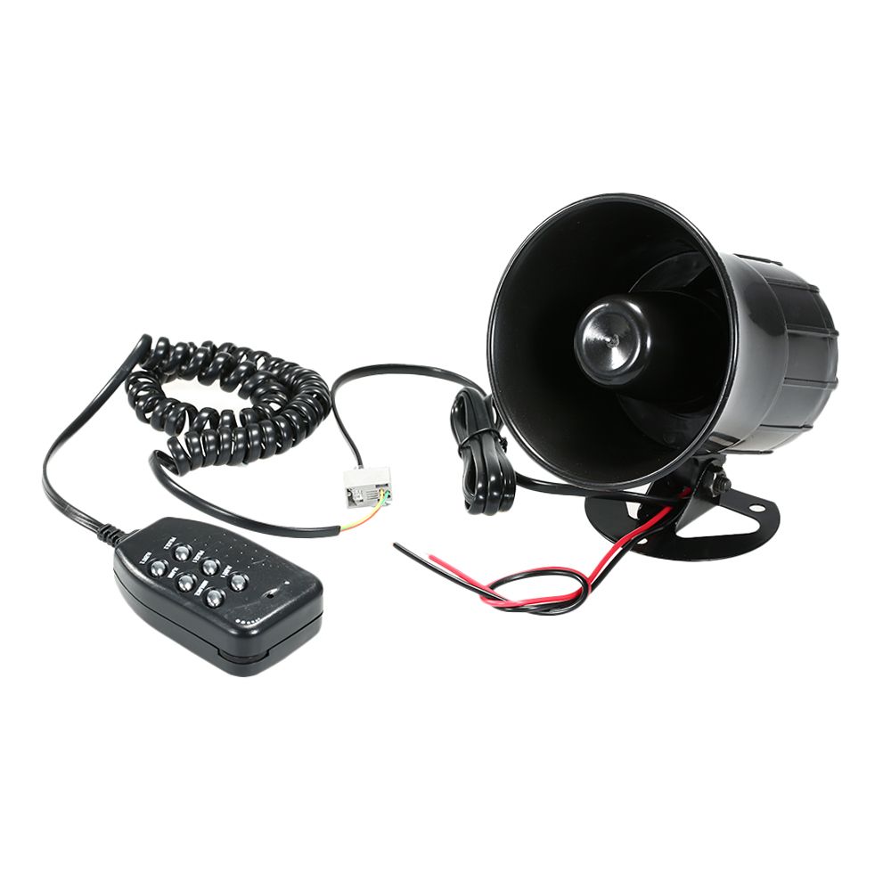 Car Motorcycle Megaphone 6 Tone Loud Speaker Traditional