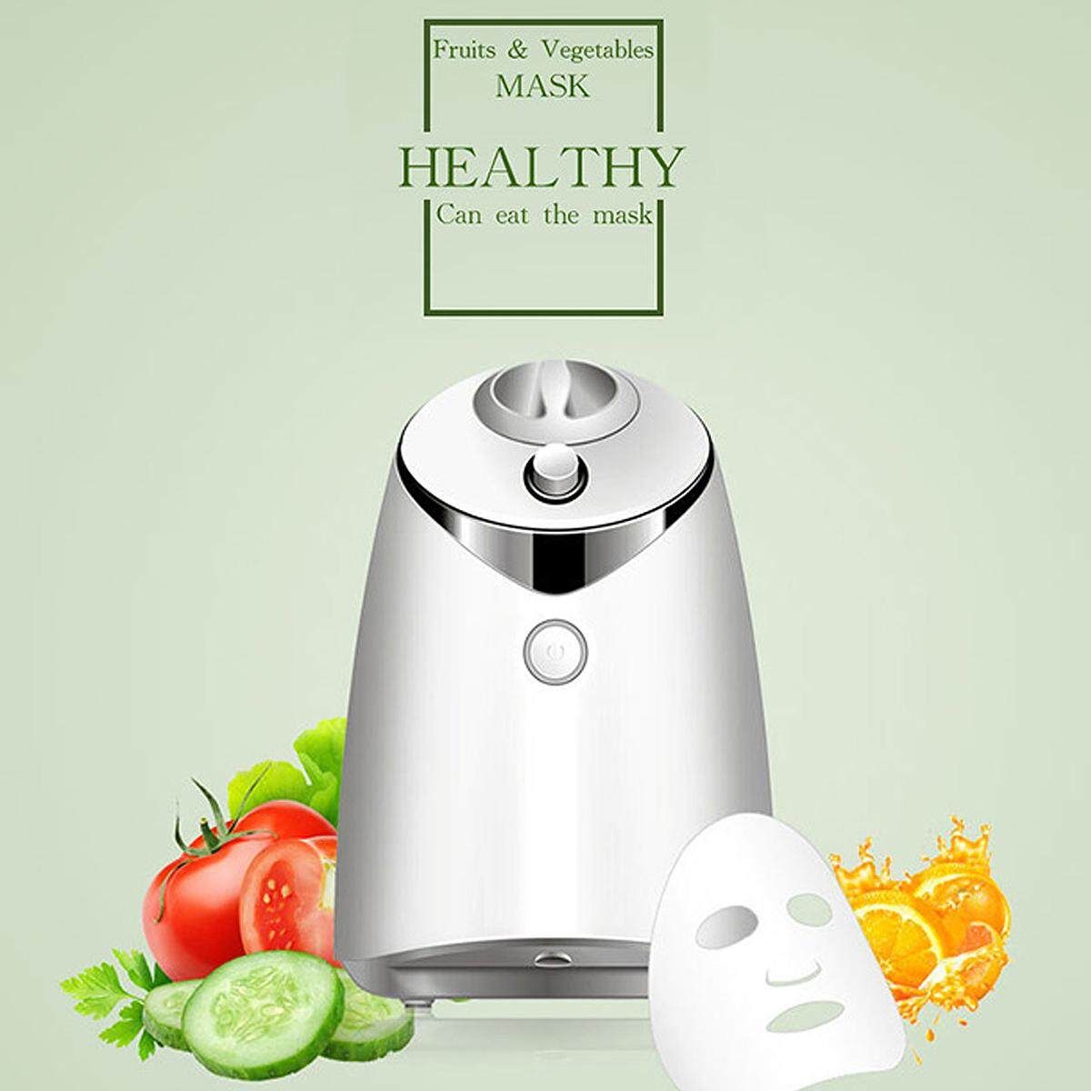AU PLUS DIY Face Machine Automatic Fruit Facial Maker Natural Vegetable English Rules
