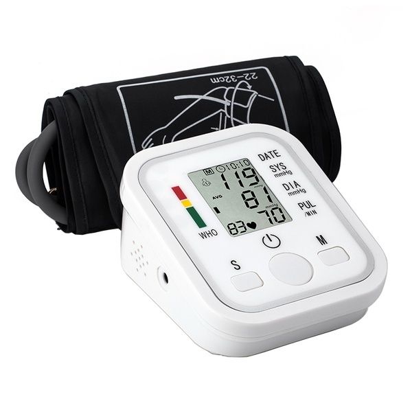 Arm Blood Pressure Bp Monitor Tonometer Hematomanometer Sphygmomanometer Pulsometros Health Monitors Care For Heart