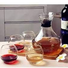 Foreign Wine Glass Bottle And Jug Set(5-Piece Set)