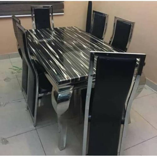 4Seater Marble Top Dinning Set(Color Options)(Lagos,IB,Ogun)