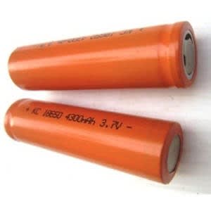 Uni 4300mAh 3.7v 18650 Flat-head Lithium Battery - 2pcs