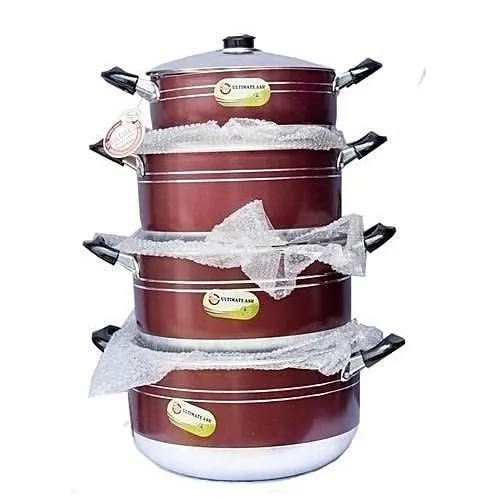 Non-stick Pots - Set Of 4