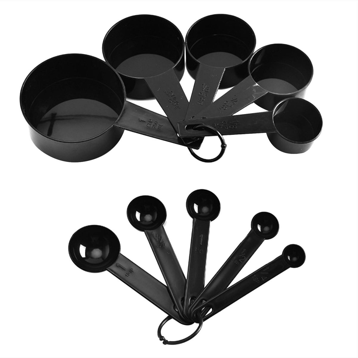 10Pcs/Set Measuring Cups Spoons Set DIY Baking Weighting