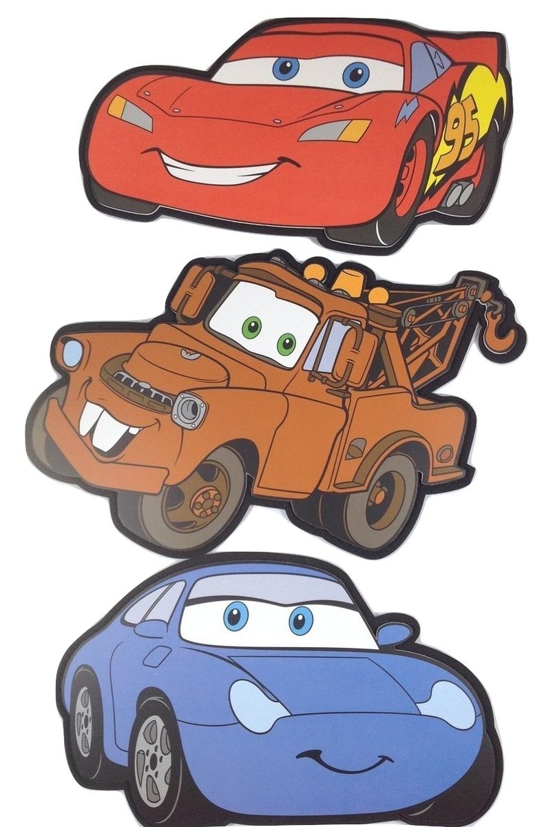 Cars Children Room Wall Stickers Decor