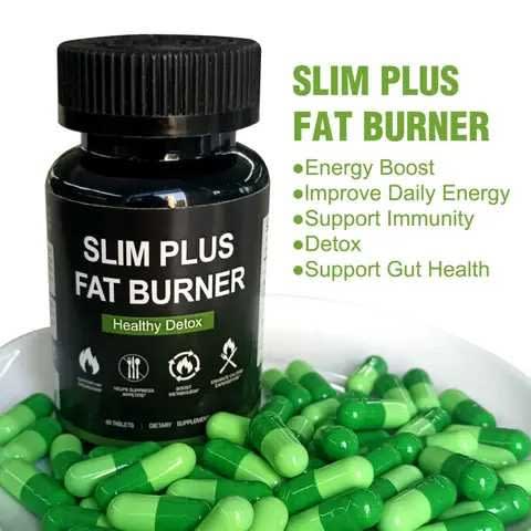 Slim Plus Fat Burner Tablet | Herbal Supplement For Weight Loss, Fat Burning And Appetite Control