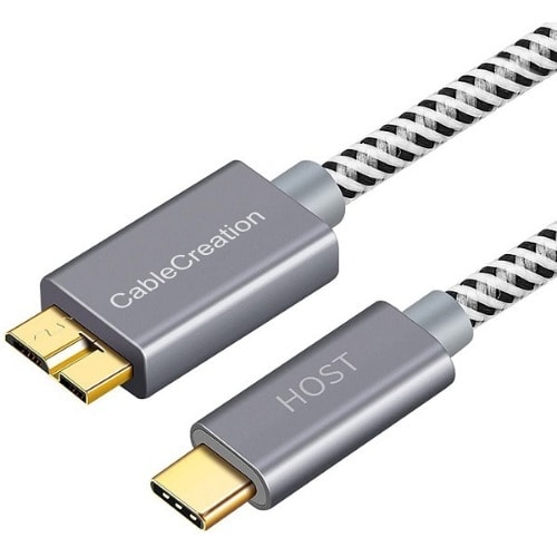USB Type C To Hard Drive Cable - USB 3.0 Micro-B