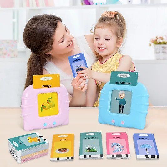 Kids Talking Flash Cards Early Learning - Rechargeable