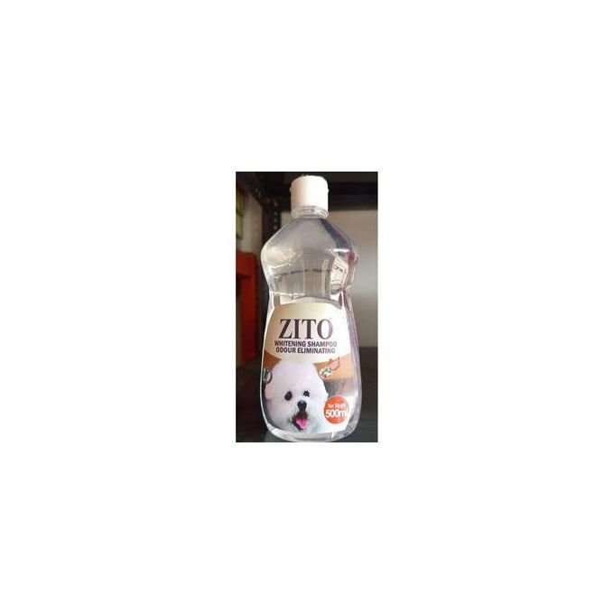 Zito Odour Eliminating Whiten Shampoo With Coconut Scent For White Dogs -500ml