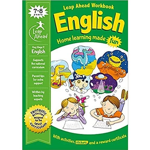 Leap Ahead Workbook English 7-8 Years - Home Learning Made Fun