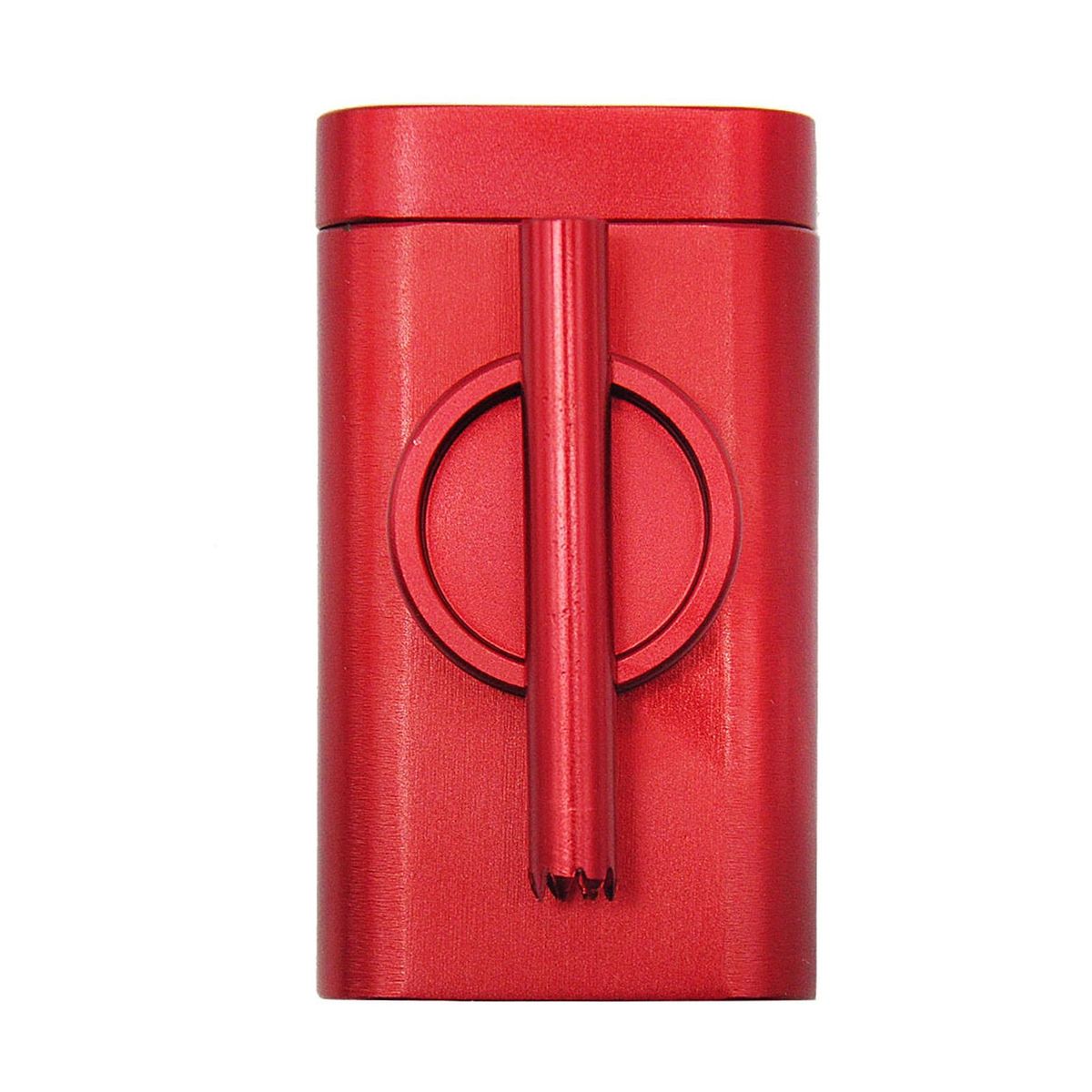 Abrader Storage Box Mini Grinder with Storage Box Red