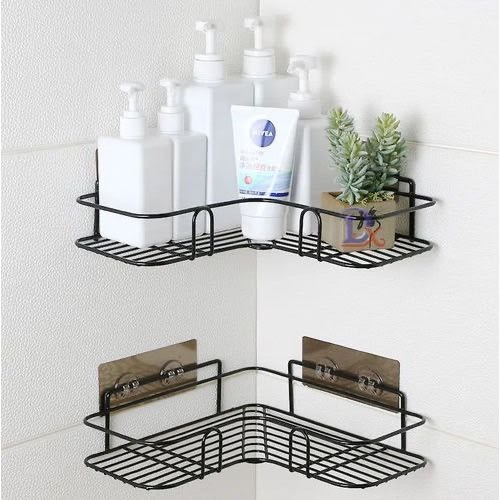 Corner Organizer For Bathroom & Toilet - 2 Pieces