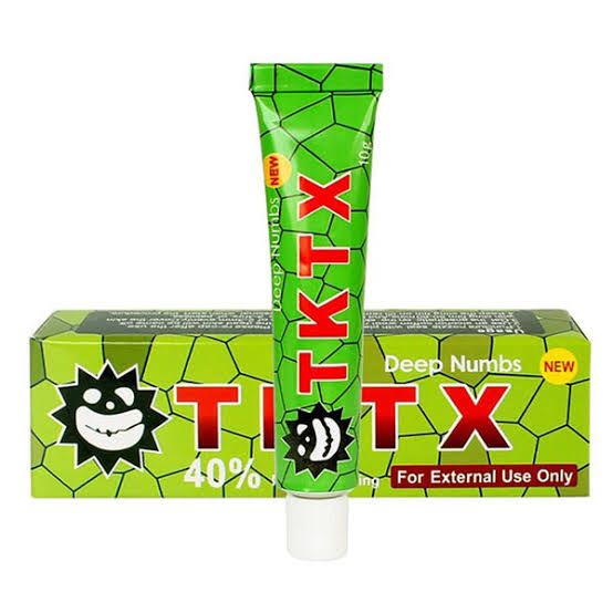 40% TKTX Numb Cream Tattoo Fast Numb Cream -green 10g
