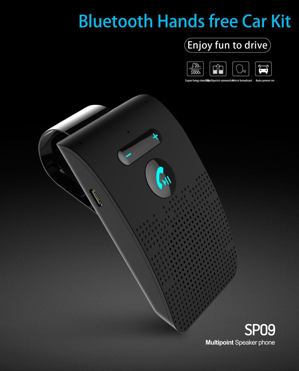 Bluetooth-compatible Handsfree Car Speakerphones