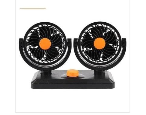 Car Dashboard Fan With Double Head 2024 EDITION