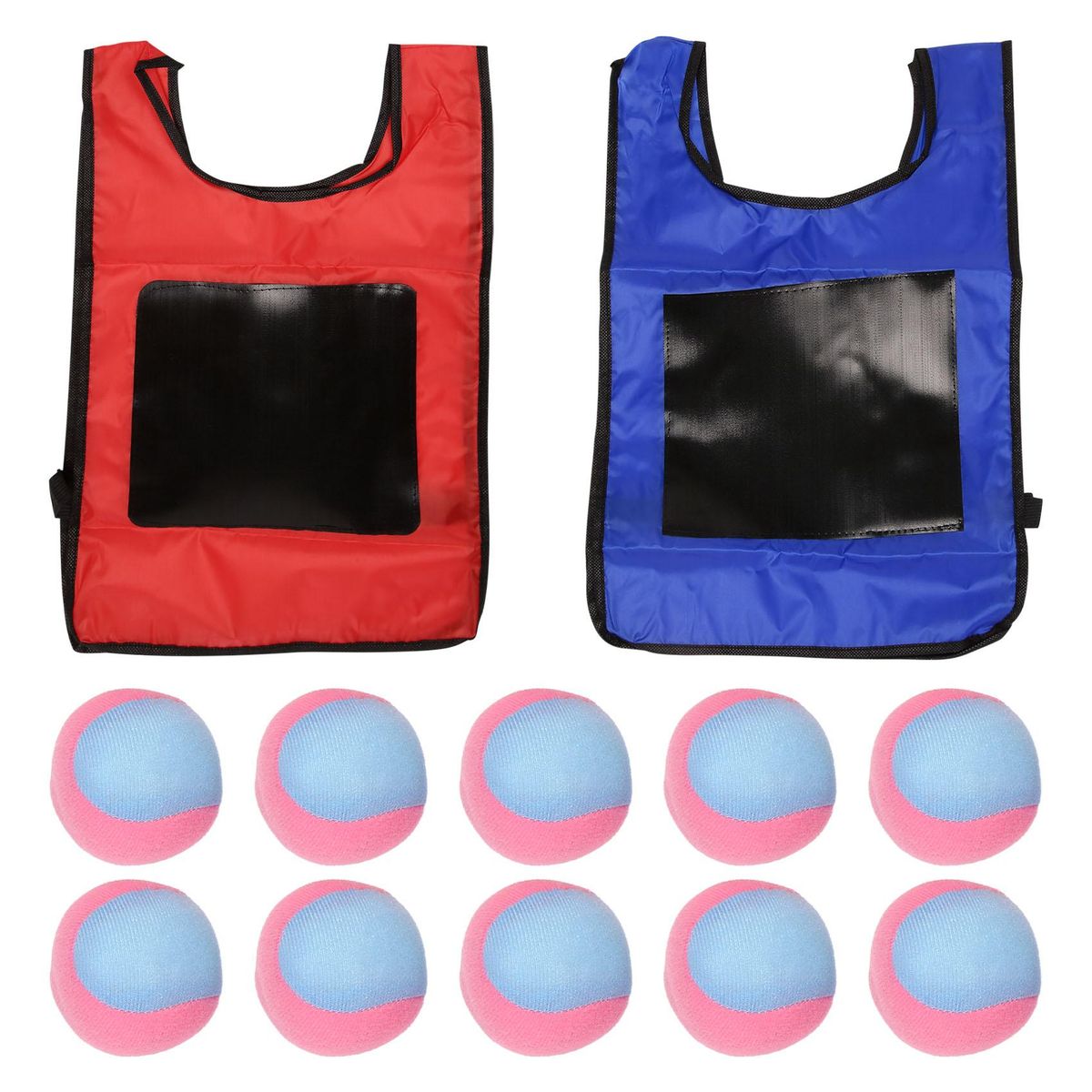 Dodgeball Game Set - 2Pcs Kids Dodgeball Tag Sticky Vests