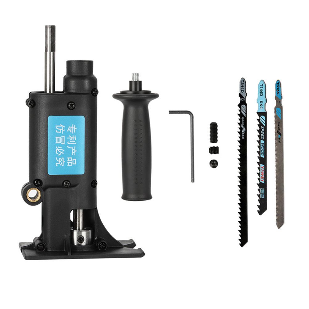 Electric Drill Modified To Electric Saws Accessory Electric