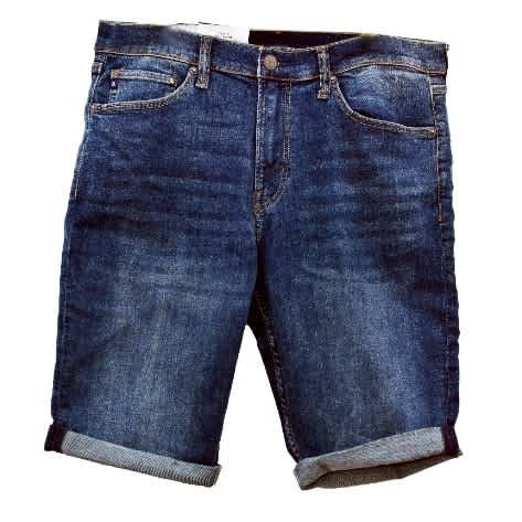 Slim Denim Shorts