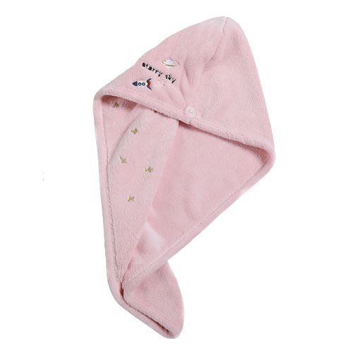 Cute And Quick Drying Embroidered Dry Hair Cap