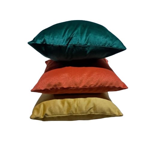 3 Pc Multicolor Throw Pillow Cover Only