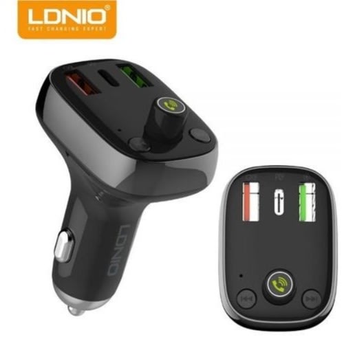 Bluetooth Fm Transmitter With Triple USB Charger