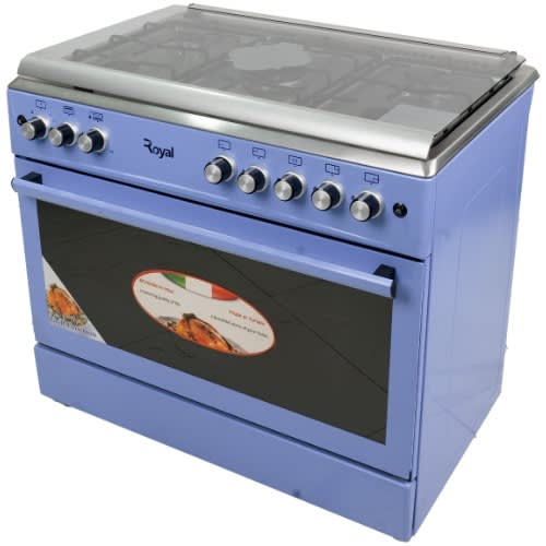 Series 5 Burner Gas Cooker With Dish Warmer 90x60cm