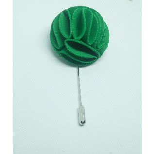 Green Classic Lapel Brooch