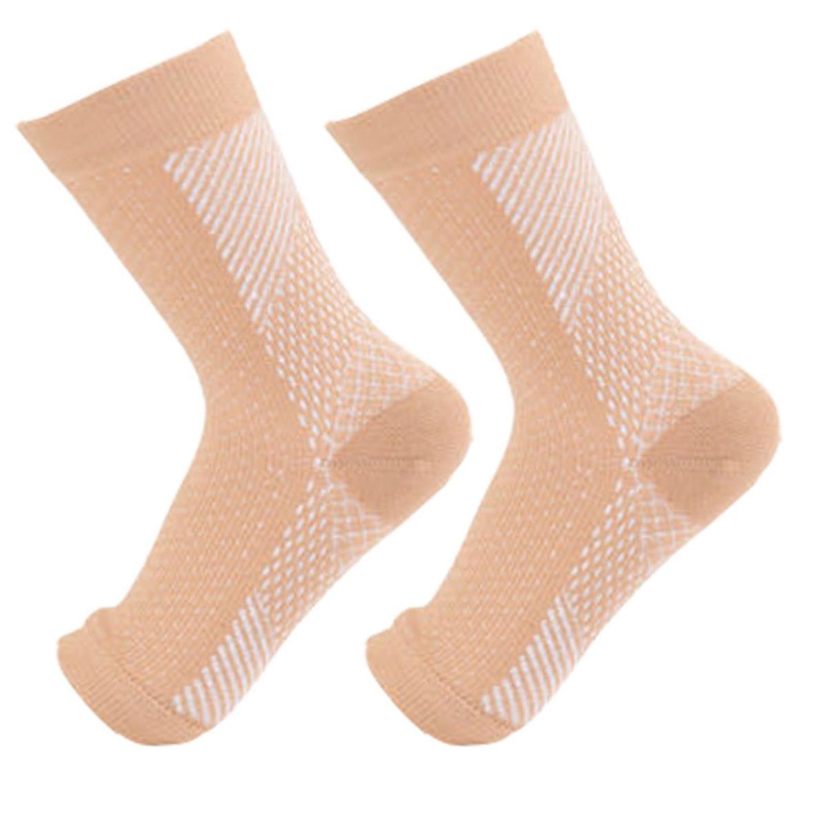 Unisex Socks Performance Toeless Compression Socks for Fitness Skin